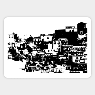 Italian City Landscape Magnet